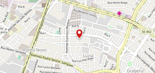 Espaço do Galeto no mapa