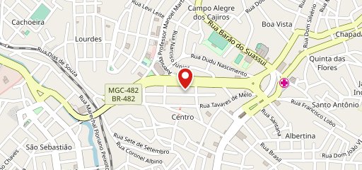 Espaço Fabmar no mapa