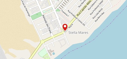 Esfera Pizza no mapa