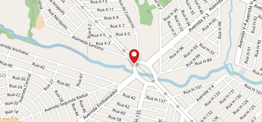 Espetinho da Rotatória no mapa