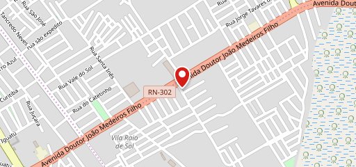 Espetinho do Lucas - Zona Norte no mapa