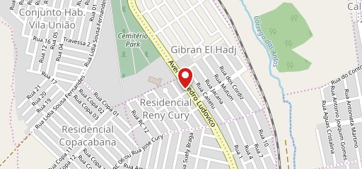 Espetinho do Zé Guedes no mapa