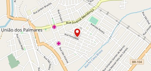 Espetinho Robertão no mapa