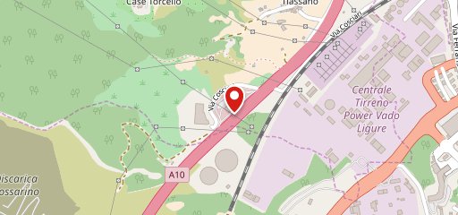 Autogrill Valleggia Nord sulla mappa