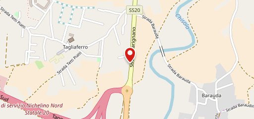 esso tiger bar sulla mappa