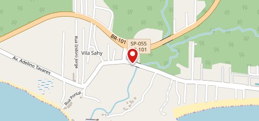 Estrela do Sahy no mapa