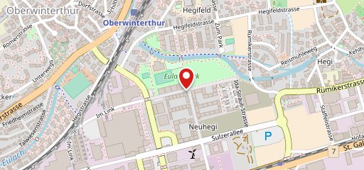 Restaurant Eulachpark Halle 710 sulla mappa