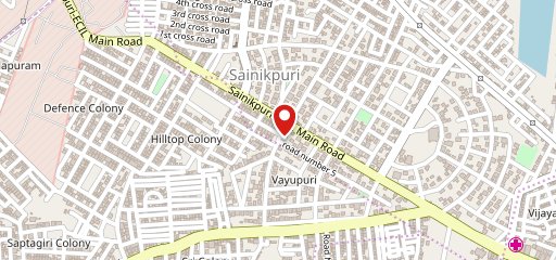 Euphoria Bakers Sainikpuri on map