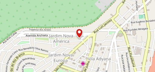 Eva Café Bar e Botânica no mapa