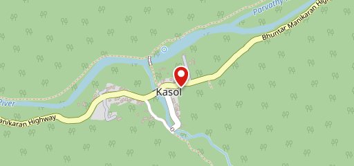 The Evergreen on map