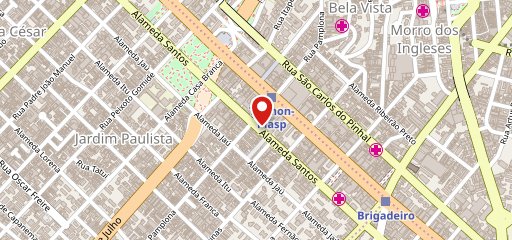 Lanchonete Pamplona 735 no mapa