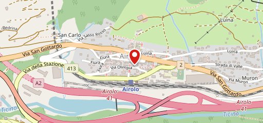 Ristorante Airolo sulla mappa