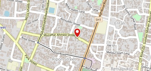 Curry Express on map