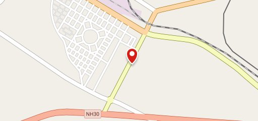 Family bhojnalaya on map