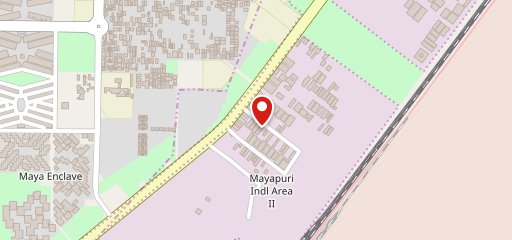 Mayapuri famous chole Kulcha on map