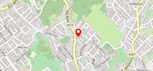 Fast food Crispy sulla mappa