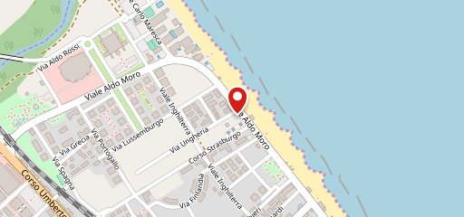 Fast Food L'Uragano sulla mappa