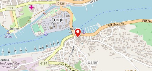 Fast Food Ćevabdžinica Stari Most sulla mappa