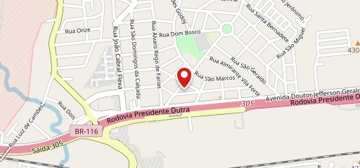 Fátima Torteria e Salgadeira Paraíso no mapa