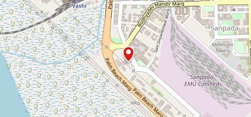 Fatoush Sanpada on map