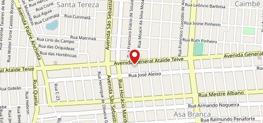 Feira do Garimpeiro no mapa