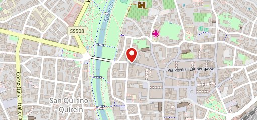 Felicità gelato autentico sulla mappa