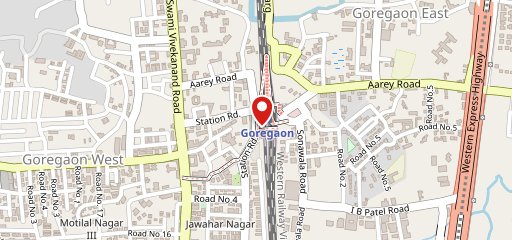 Firangi Burgers Goregaon West on map