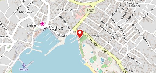 Fish food Falkuša sulla mappa