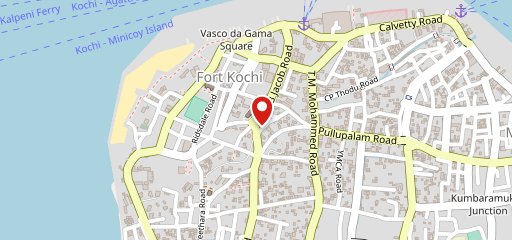 fish 'n' chips on map