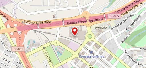 Five Sport Bar no mapa