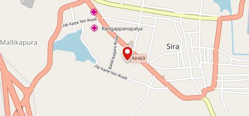 Five star chicken on map