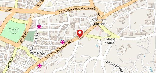 Flying Spaghetti Monster on map