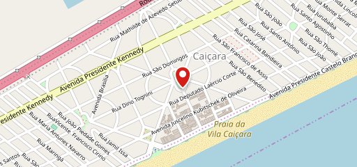 Fogazza da Solange no mapa