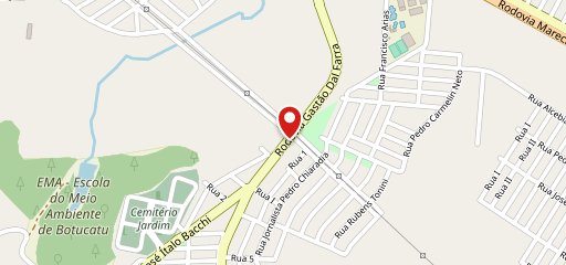 Fogazza Delivery no mapa