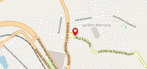 Foguinho Lanches no mapa