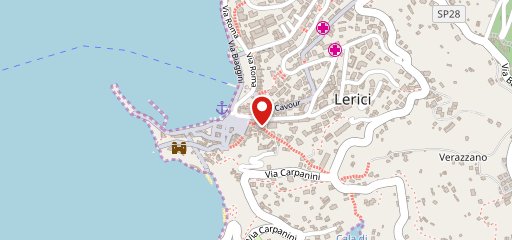 Pizzeria Ristorante Follia Lerici sulla mappa