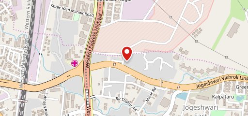 The corner house on map