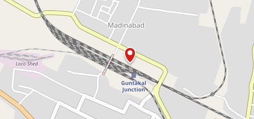 food in train on map