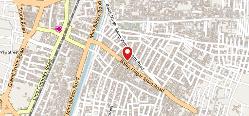 Food tasty spot on map