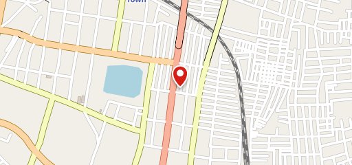 Foodie train restaurant on map