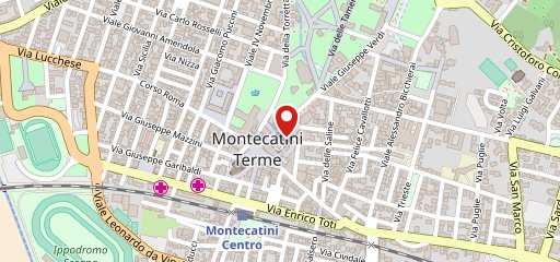 Gran Caffè Gambrinus Montecatini sulla mappa