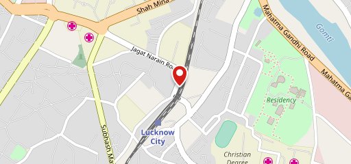 Forks and Grills on map