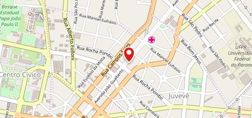 O Fornão Pizzaria no mapa