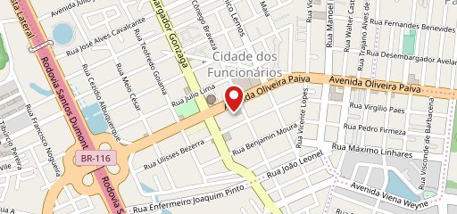 Pizzaria Fornelle no mapa