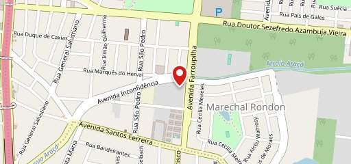 Fornello Pizzaria & Marmitaria no mapa