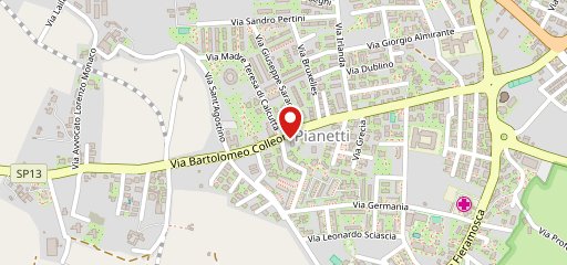 Forno a pietra Pianetti sulla mappa