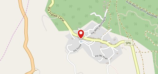 Forno dei Papi sulla mappa