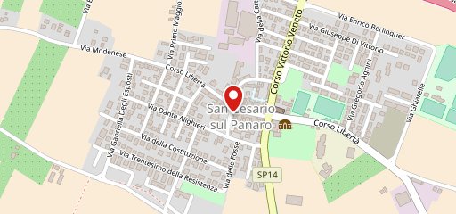 Forno S.Cesario Di Raineri Novella sulla mappa