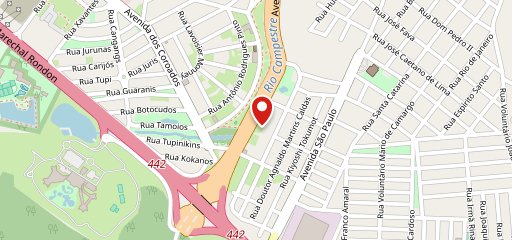 Forte Apache no mapa