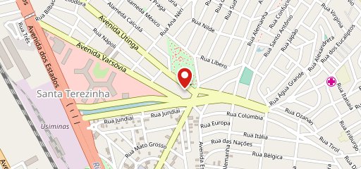 Fraga's Burger no mapa